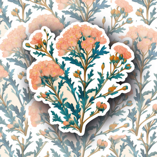Dusky Chrysanthemum Bloom decal