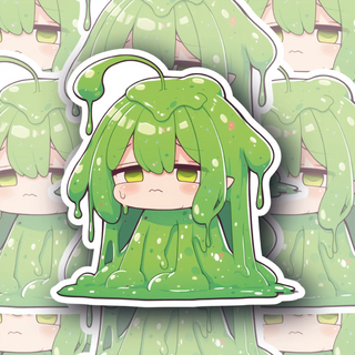 Green Slime Chibi Girl 1 decal
