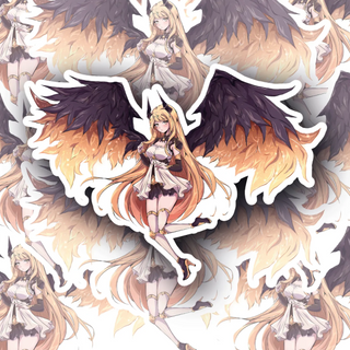 Solara the Golden Seraph anime decal