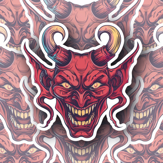 Popkins With The Inferno Smile decal