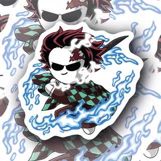 Circle Dude Tanjiro Edition sticker
