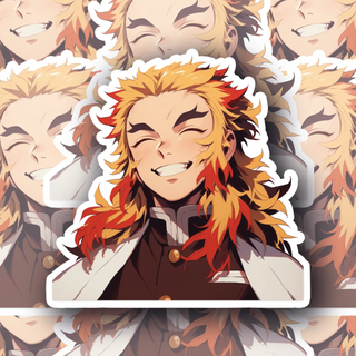 Rengoku Edition #1 vinyl decal