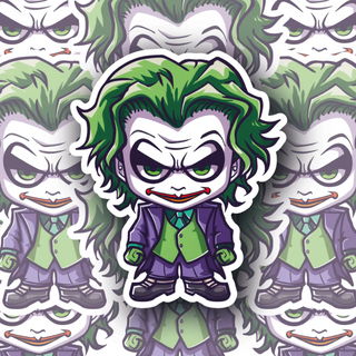 Chibi Joker From the Dark Knight decal