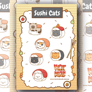 Sushi Cats Edition #3 Decal Sheet