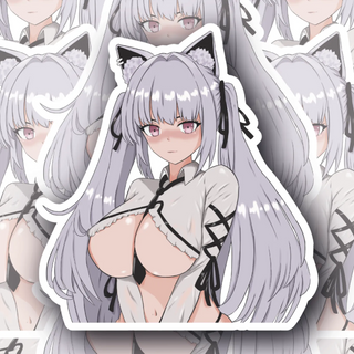 Liora, the Shy Snowfall decal