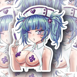 Nara the Healing Heart Nurse anime decal
