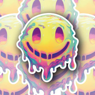 Slimey Smiley Face Edition #6 decal