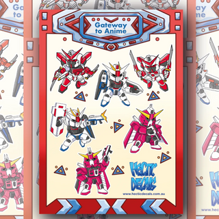Gateway (Gundam) Edition #2 Sticker/Decal Sheet