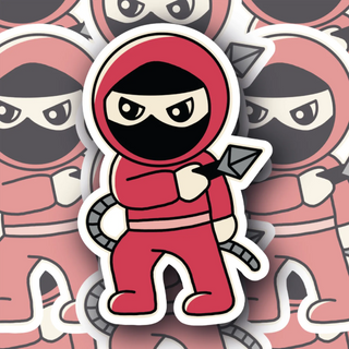 Scorpio Ninja Star Sign Decal