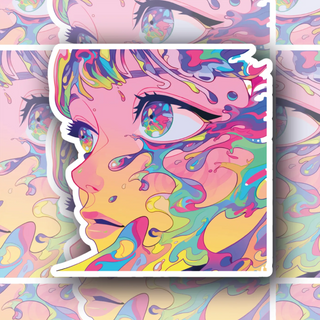 Rainbow Reverie premium vinyl decal