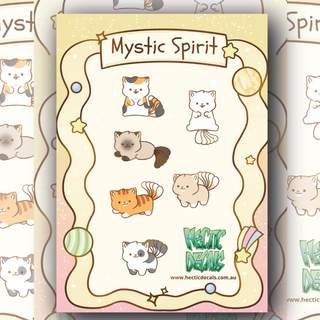Mystic Spirit Edition #4 Decal Sheet