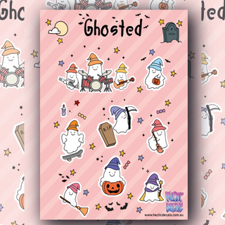 Ghosted Edition #1 Sticker/Decal Sheet