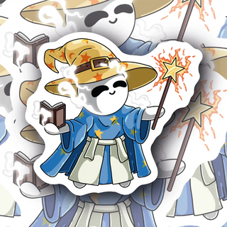 Circle Dude Wizard Edition sticker