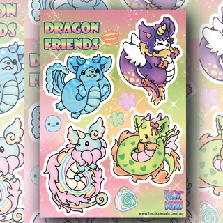 Dragon Friends Edition #5 Sticker/Decal Sheet