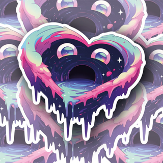 Psychadelic Heart Edition #3 Decal