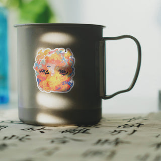 Water & UV Resistant Premium Laminated Outdoor/Indoor Decal/Sticker suitable for car, laptop, bottle, phone and diary.