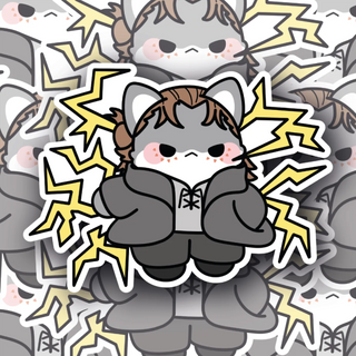 Denki Kawaii Critter Decal