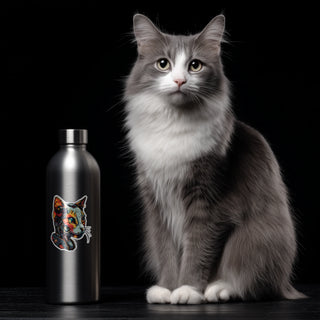 NeonWhiskers the Cyborg Cat