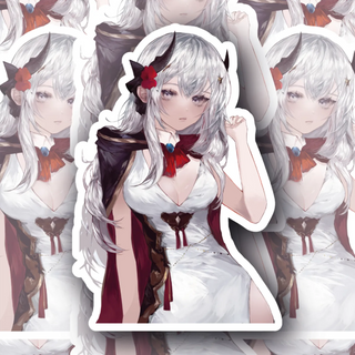 Sylvana the Somber Queen anime decal