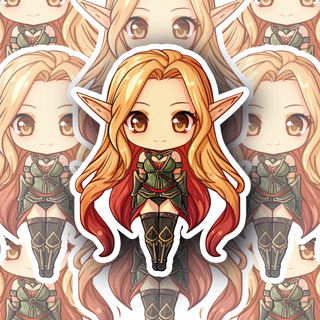 Nimrie the Lady Elf premium decal