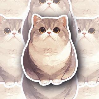 Lord Crumpet the Cat Decal