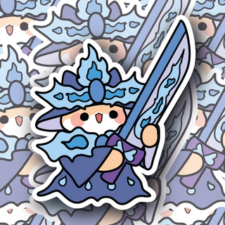 Frostrix the Ice Sword Wielding Master decal