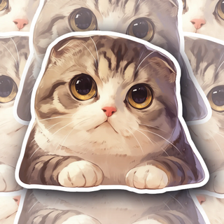 Loaficus Adorable Cat Decal