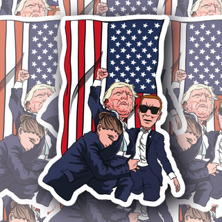 Donald Trump Fight! Edition #8 decal