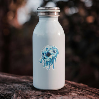 Psycadelic Ice Melting Skull