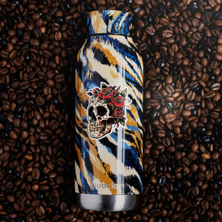 Neo Traditional Skull With Flowers