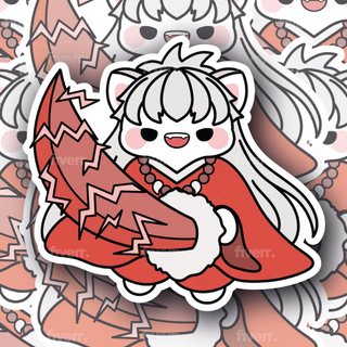 InuYasha Kawaii Critter Edition decal