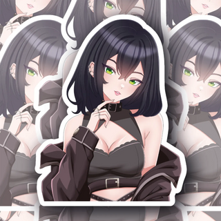 Lyra, the Cool Emo Chick decal