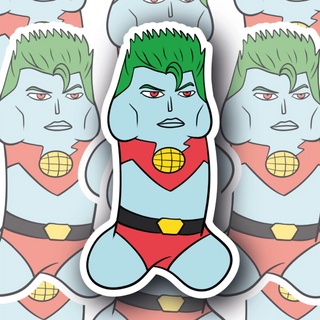 Captain Planet Penis Edition Decal