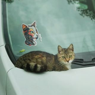 NeonWhiskers the Cyborg Cat