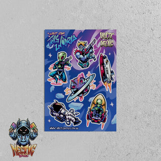 Out of This World - Sticker/Decal Sheet