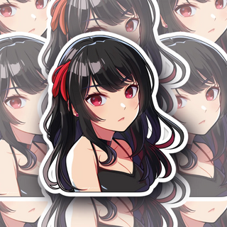 Reika, the Scarlet Gaze decal