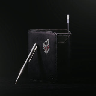 Neo Traditional Red Flower Eagle