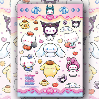 Hectic Kitty - Edition #1 cute decal