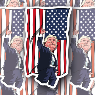 Donald Trump Fight! Edition #6 decal