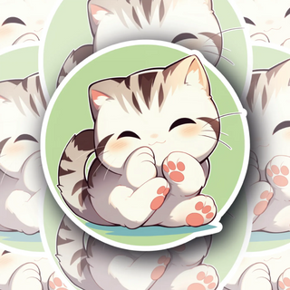 Tibby Cat Decal