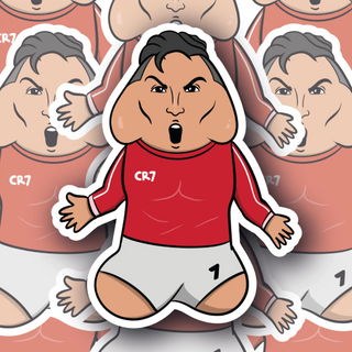 Christiano Ronaldo - Penis Edition premium vinyl decal