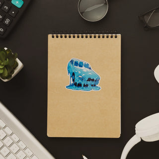 Psycadelic Melting Car