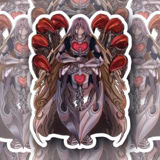 Lady Aria the Noble Swordmaster anime decal