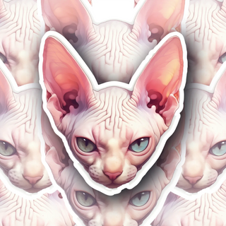 Mr. Wrinkles Cat Decal