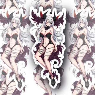 Seren the Azure Flame Full Body anime decal
