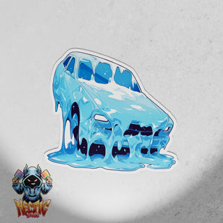 Psycadelic Melting Car