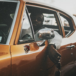 Neo Traditional Skull With Flowers
